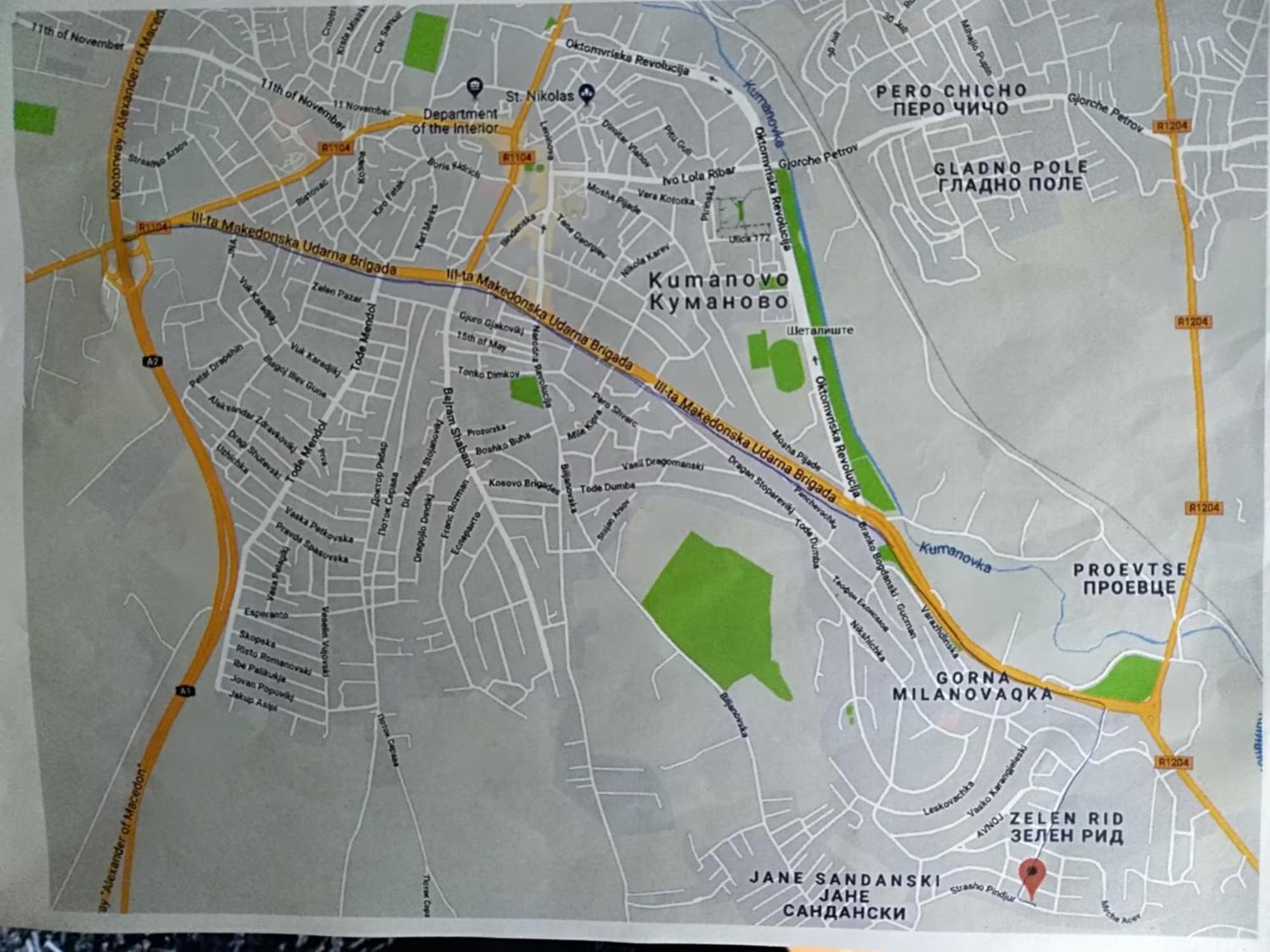 Durmitor Apartman Kumanovo Kültér fotó